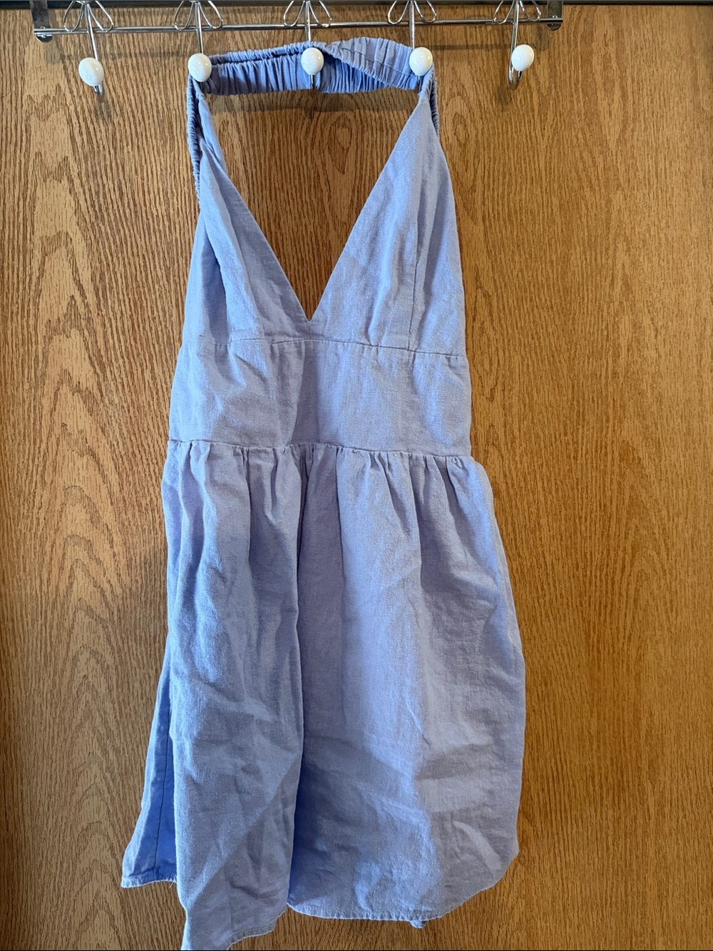 Abercrombie & Fitch Periwinkle Halter Romper